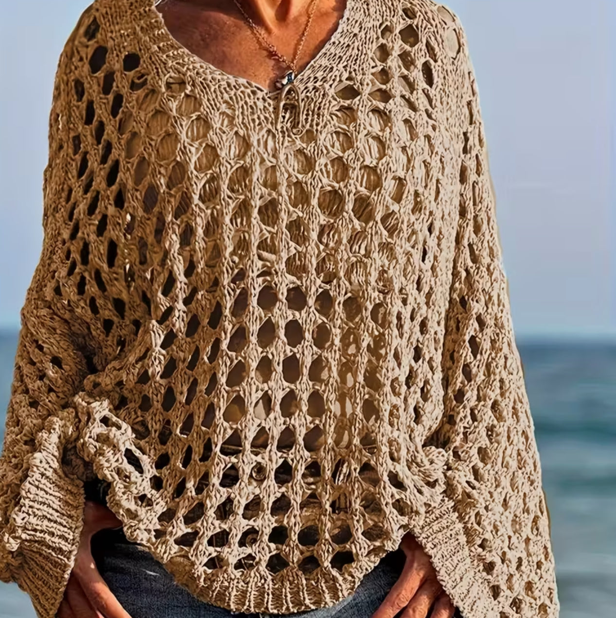 A Little Crochet Sweater